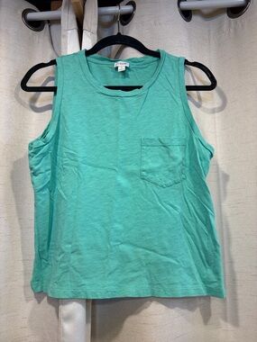 J. Crew Sleeveless Pocket Tank Top